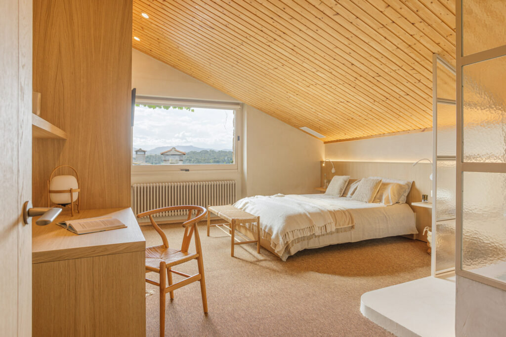 Habitación de Can Riera en Banyoles