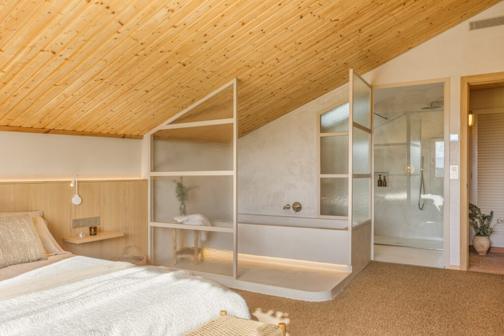 Habitación de Can Riera en Banyoles