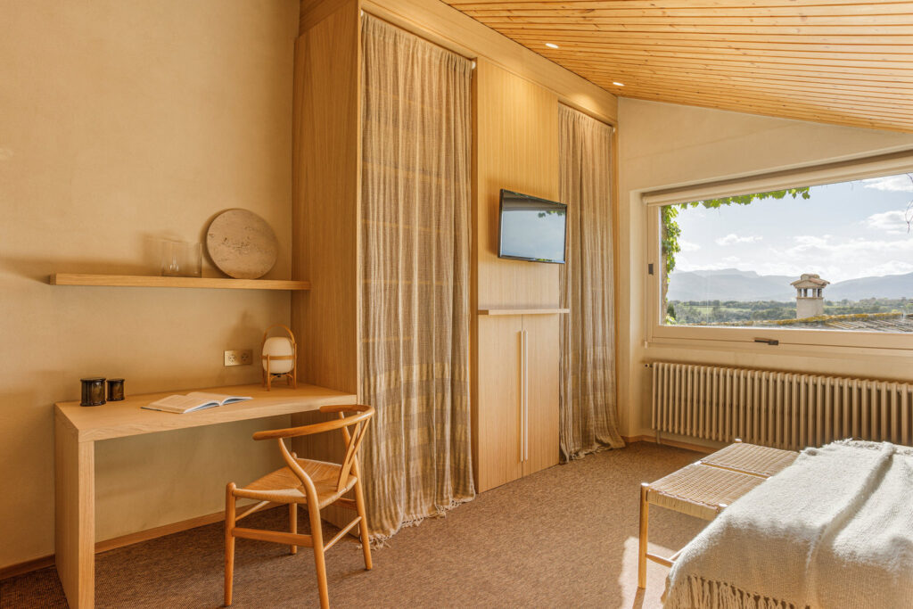 Habitación de Can Riera en Banyoles