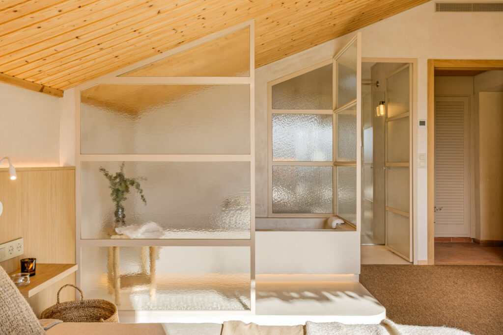 Habitación de Can Riera en Banyoles