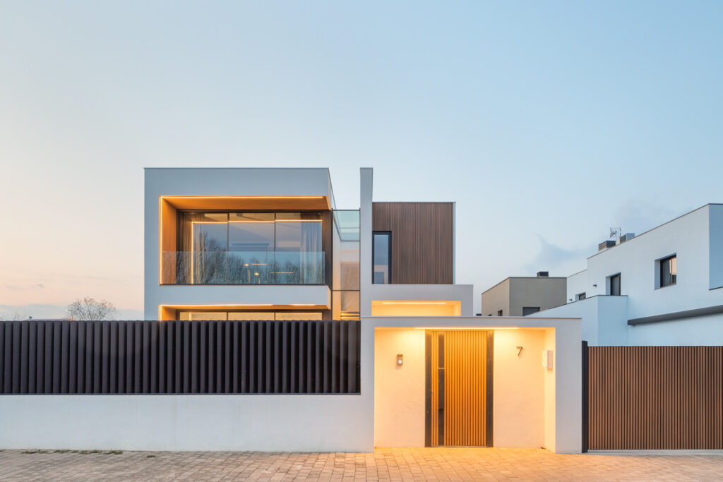 Exterior en la Casa Vila