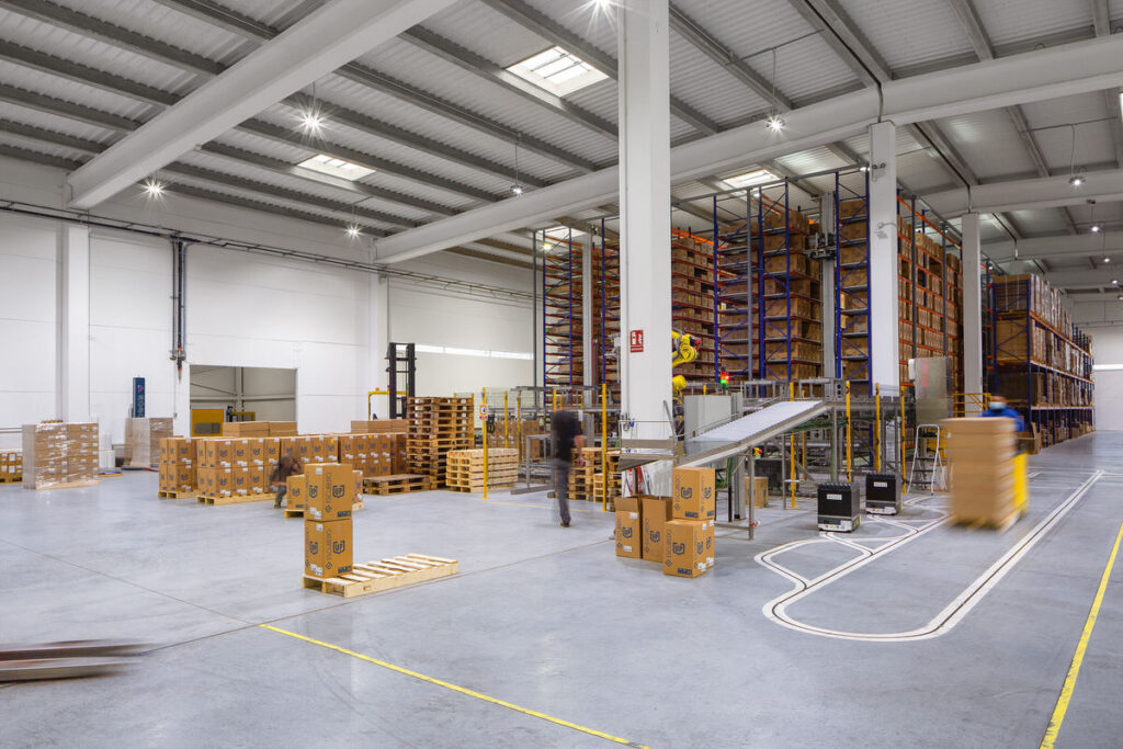 Interior fabrica Escubedo