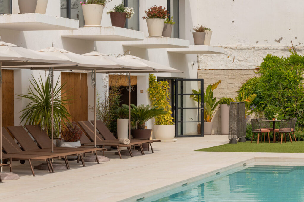 Exteriores del Hotel Marconia en l'Estartit