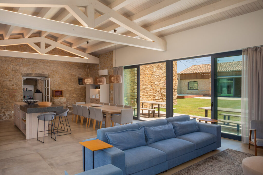 Sala interior Mas Jofre