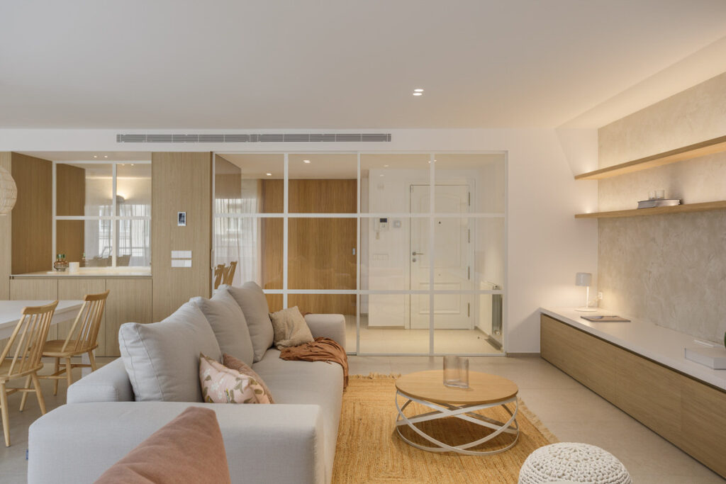 Comedor pis de Barcelona por Norden Interiorisme