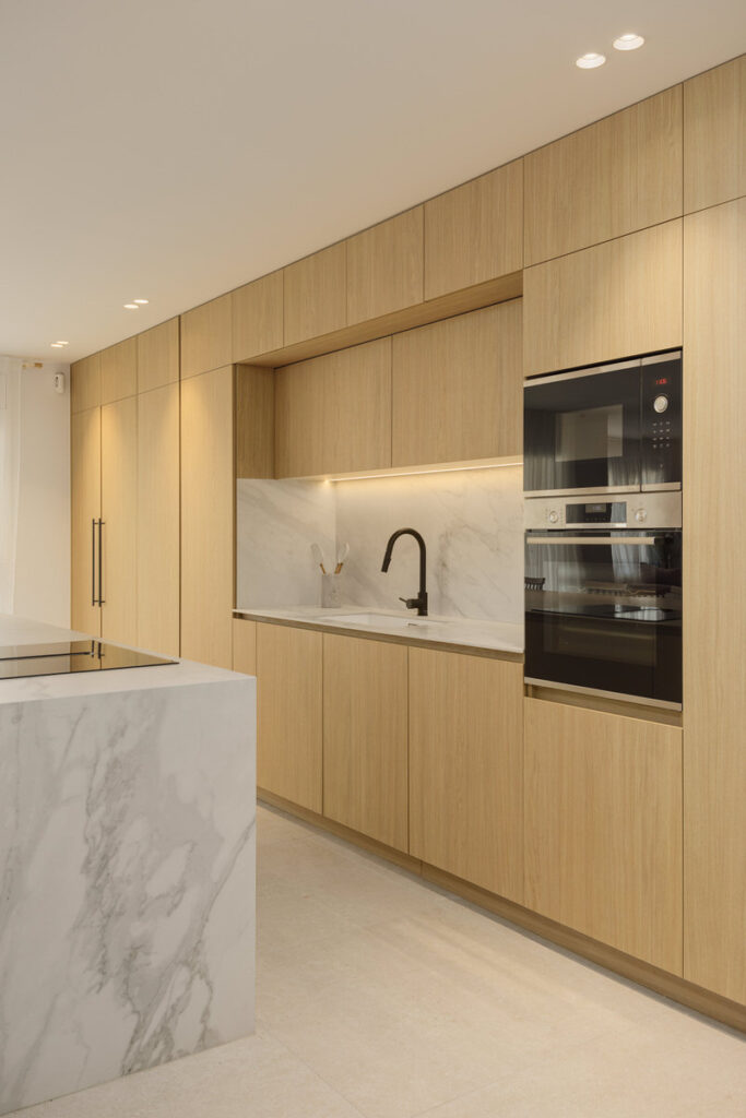 Cocina pis de Barcelona por Norden Interiorisme