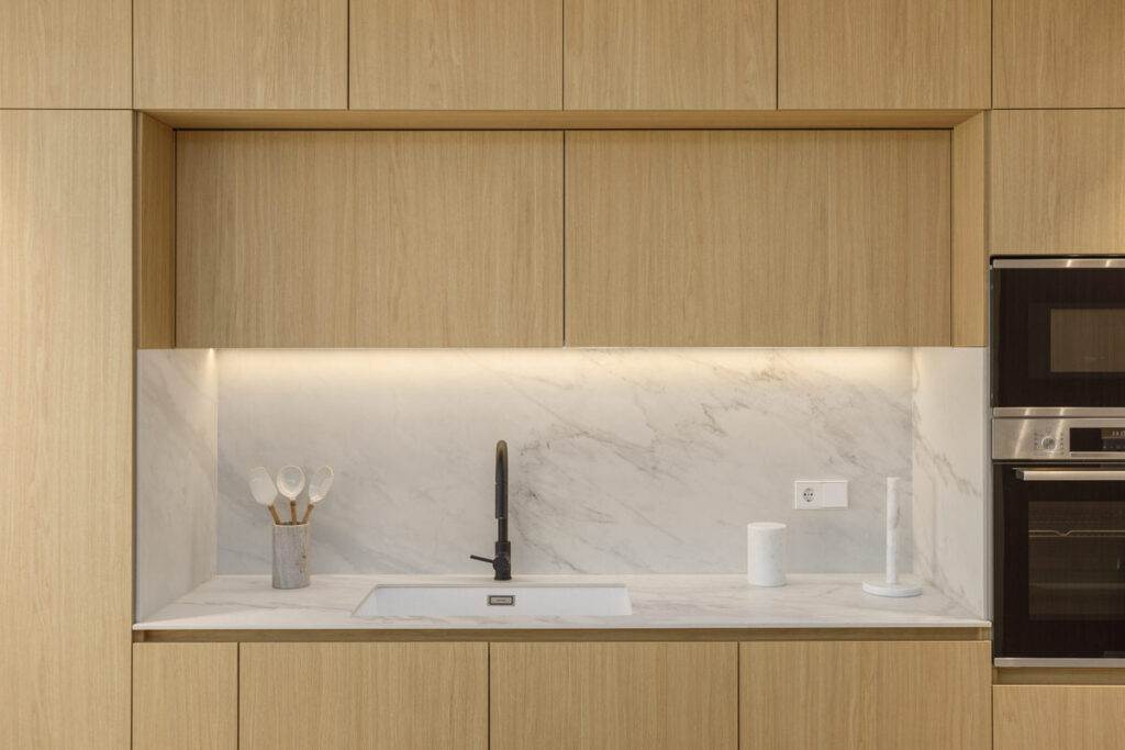 Cocina pis de Barcelona por Norden Interiorisme