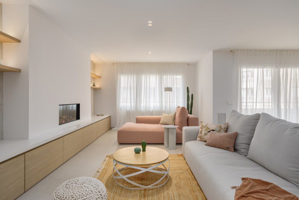 Comedor pis de Barcelona por Norden Interiorisme