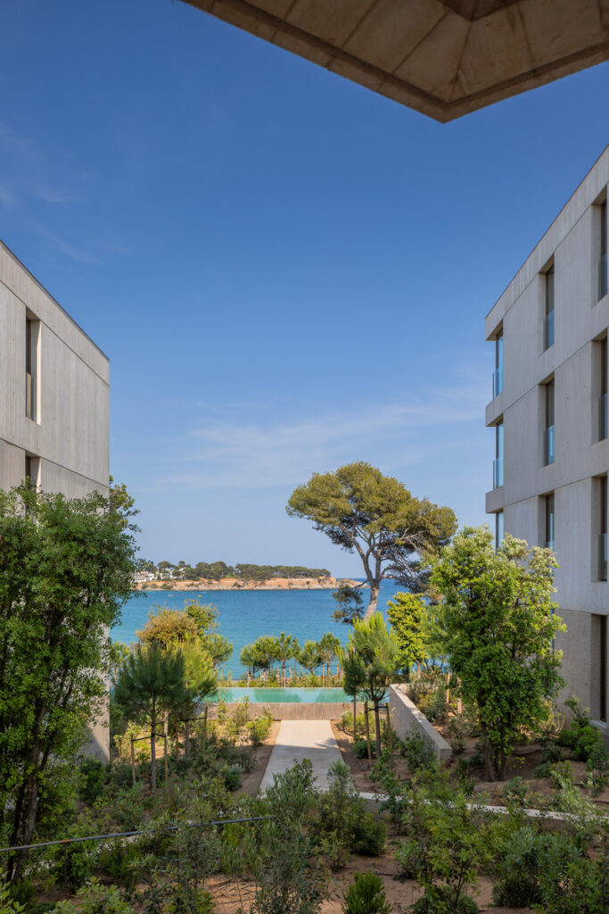 Edificios de Sa Caleta en s'Agaró