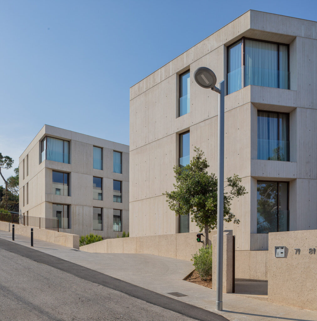 Conjunto edificios de Sa Caleta en s'Agaró