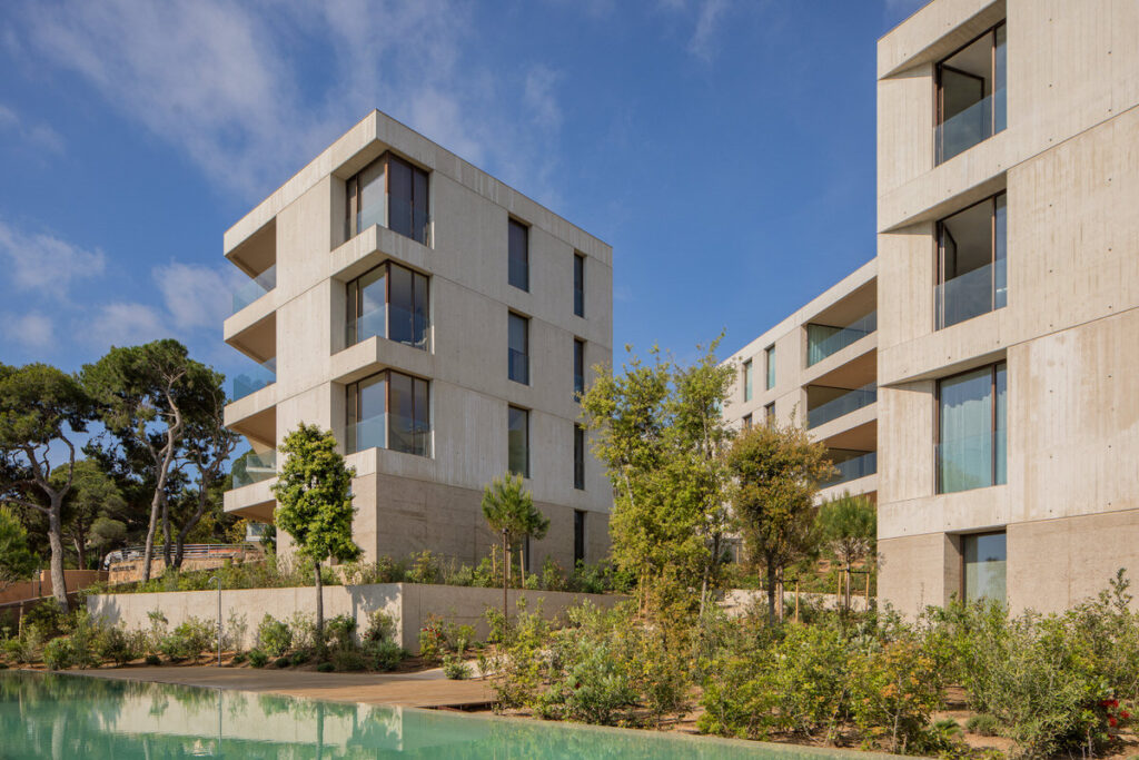 Conjunto edificios de Sa Caleta en s'Agaró
