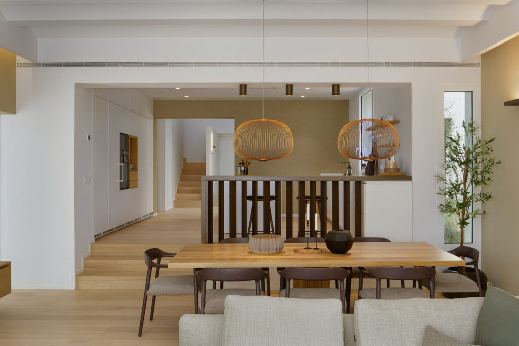 Comedor de la Casa Golf por Norden Interiorisme