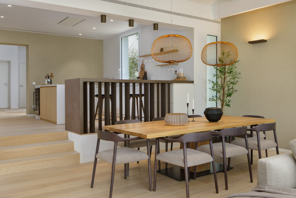 Comedor de la Casa Golf por Norden Interiorisme